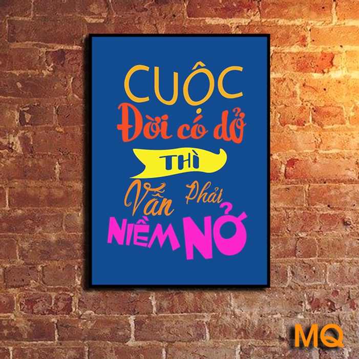 Tranh Slogan Treo Trang Trí Văn Phòng Làm Việc Đẹp 17-24