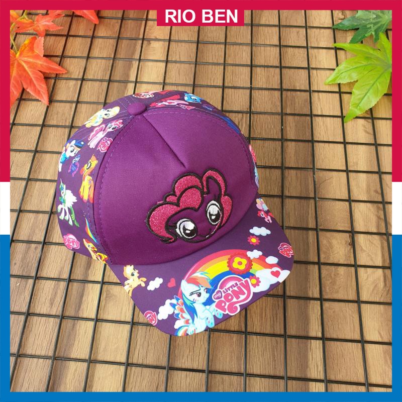 Nón cho bé nhỏ thêu hình dễ thương, bé từ 2-5 tuổi RBN047