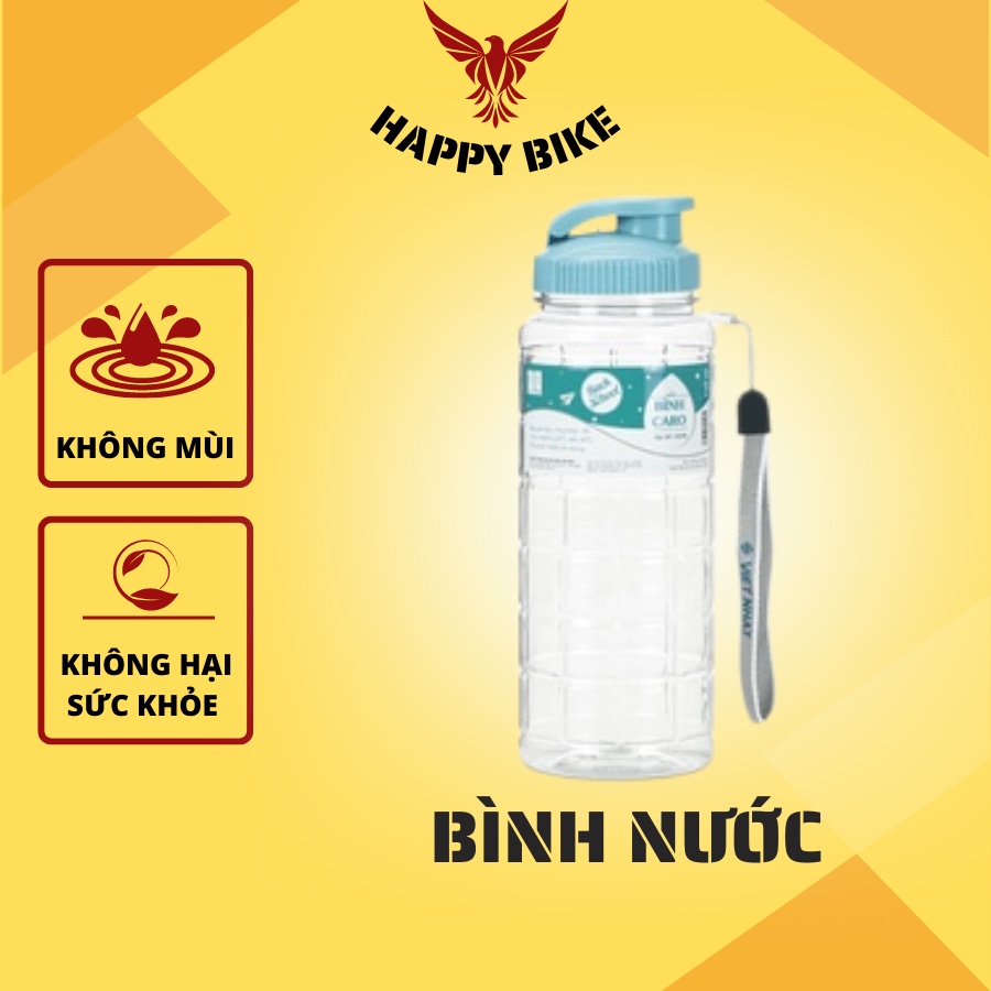 Bình nước xe đạp thể thao Việt Nhật 750ML Water Bottle BN-T1.1