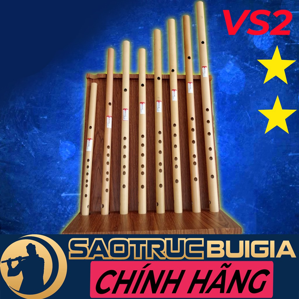 BỘ SÁO 8 CÂY BÙI GIA VS2 – ĐỦ TONE – DÒNG QUY CHUẨN CAO CẤP – TẶNG TÀI LIỆU HỌC SÁO + TÚI NHUNG + HỘP ĐỰNG CỠ LỚN