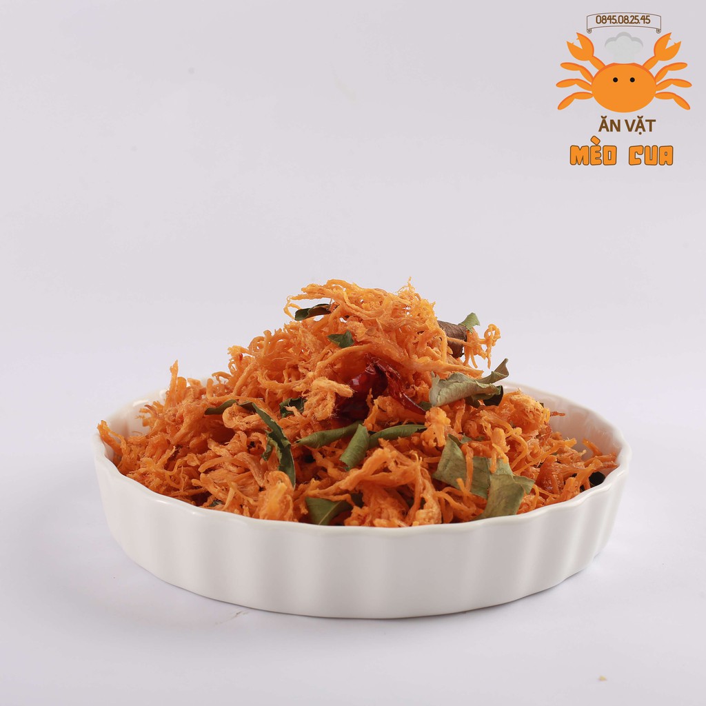 Khô Gà Xé Cay 02 Vị: Khô Gà Lá Chanh, Khô Gà Bơ Tỏi - Ăn Vặt Mèo Cua | BigBuy360 - bigbuy360.vn