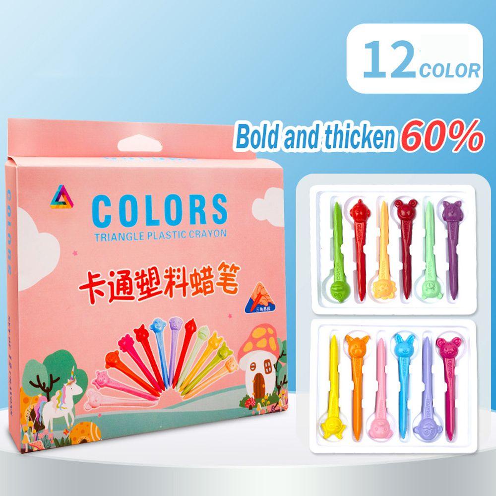 Bộ 12 / 24 / 36 Bút Chì Màu Không Độc Hại Có Thể Xóa Được