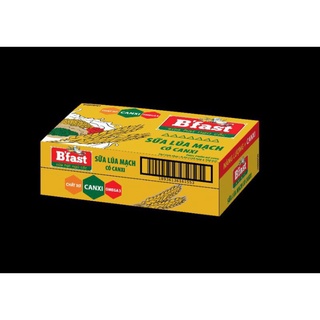 Thùng 48 hộp sữa lúa mạch b'fast loại 180ml