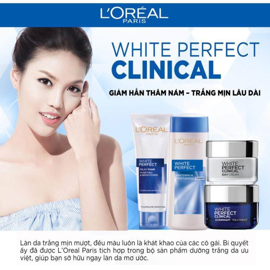 Kem Dưỡng Trắng, Mờ Thâm, Nám Ban Ngày L'Oreal White Perfect Clinical Day Cream