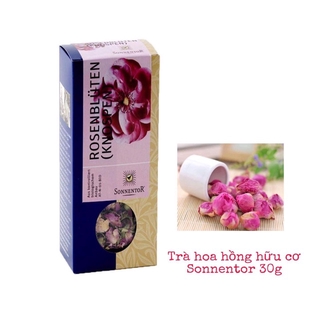 Trà nụ hoa hồng đỏ hữu cơ Sonnentor (30gr)
