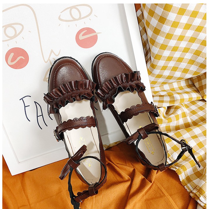 Giày Lolita Cổ Nơ Ulzzang✨(kèm video thật) | BigBuy360 - bigbuy360.vn