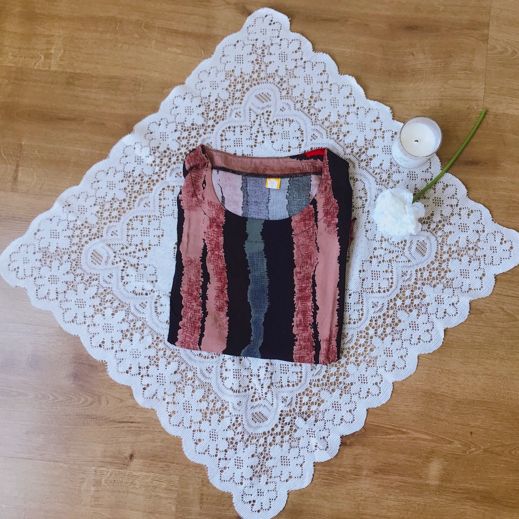 [Hàng Quảng Châu]Bộ lanh (cotton) nữ trung niên kiểu đẹp mặc nhà tặng mẹ - Thời trang trung niên nữ cao cấp Vvie Ladies