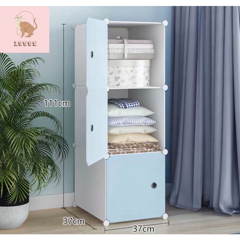 Tủ quần áo, Kệ để đồ - Tủ nhựa lắp ghép đa năng