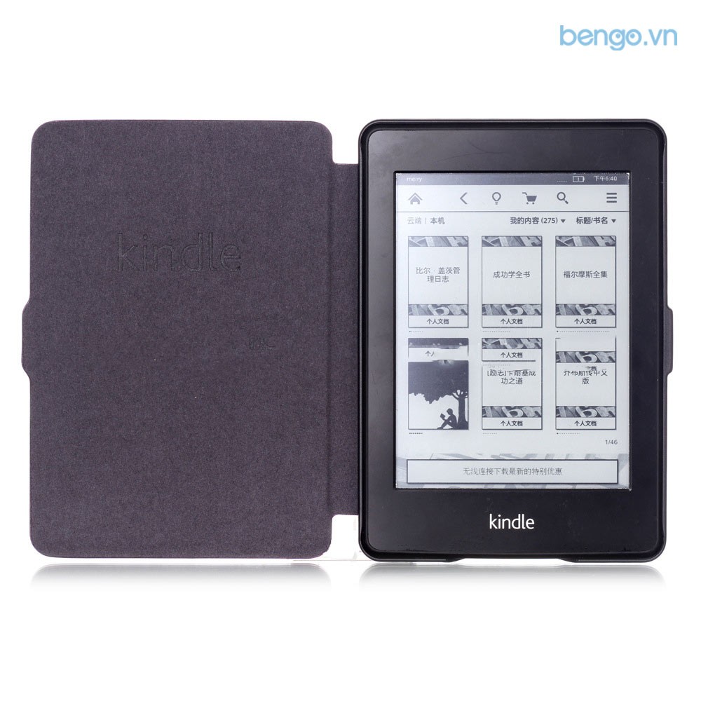 Bao da máy đọc sách Kindle PaperWhite