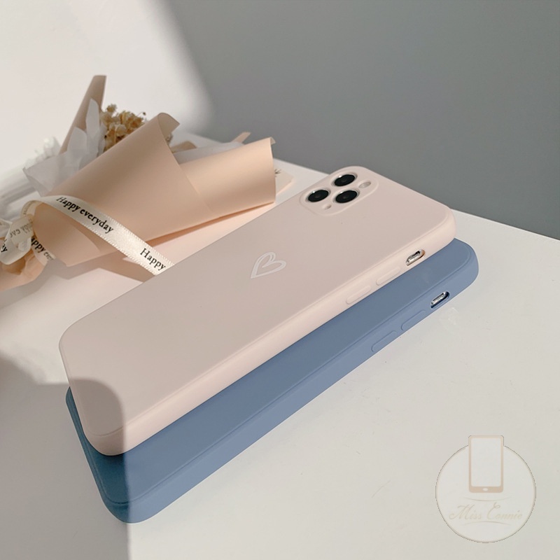 Ốp điện thoại TPU dẻo mẫu trái tim thích hợp cho Iphone 7 8 6 6s Plus 11 12 Pro Max X Xr Xs Max Se 2020