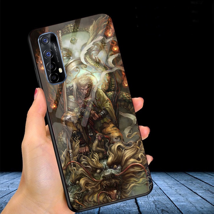 Ốp Lưng Kính 3D REALME C17, REALME 7,7i, 7 RPO Ốp lưng thế hệ mới cao cấp