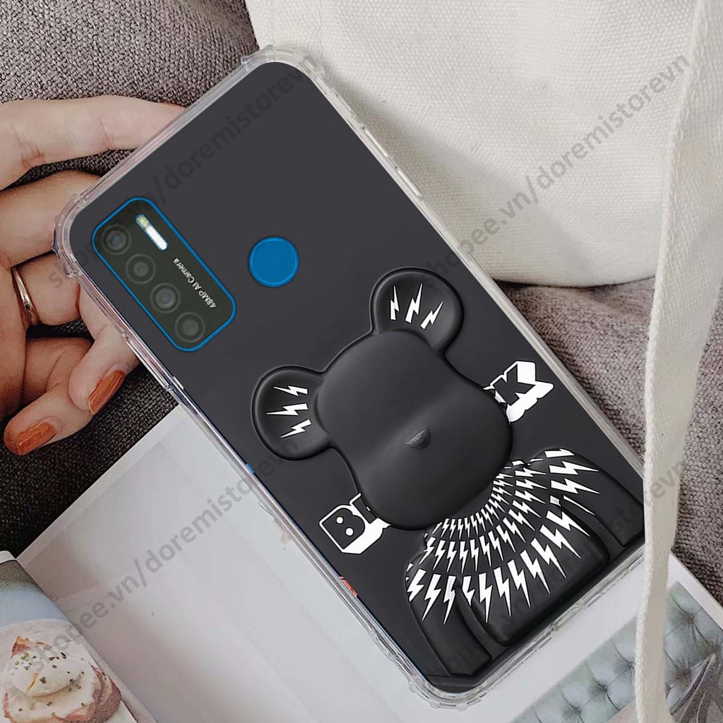 Ốp lưng Vsmart Star 5 / Joy 4 / Live 4 hình kaws, kith, bear brick nổi 3D phong cách độc đáo