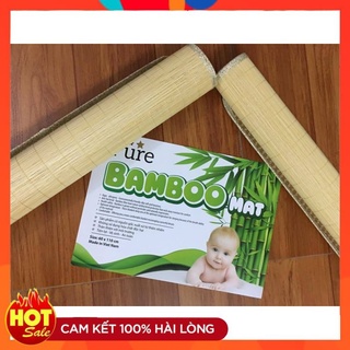 Chiếu tre bambo sợi tăm cho bé loại to mát rượi siêu bền
