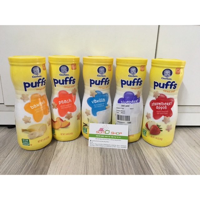 Bánh ăn dặm gerber mỹ ship air