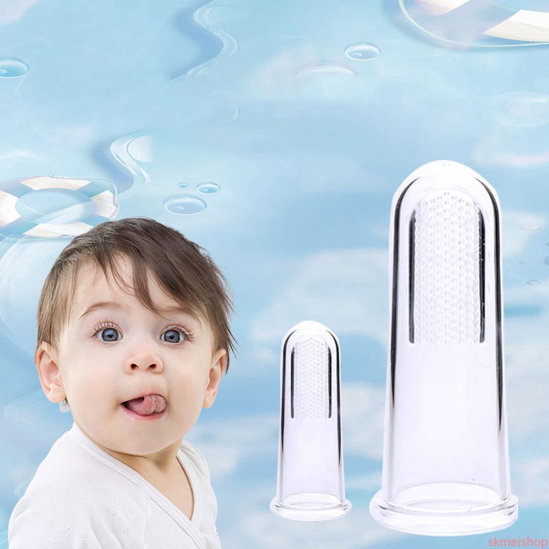 Bàn Chải Đánh Răng Silicone Mềm Mại Cho Bé