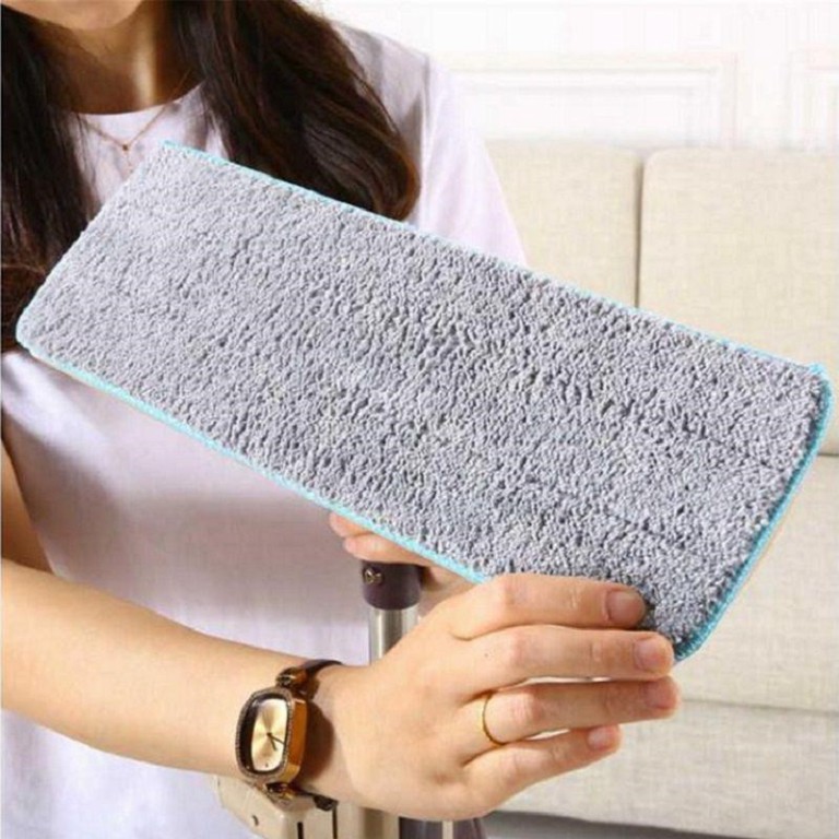 Miếng Bông lau nhà thay thế chổi tự vắt chữ nhật size 12cm x 32 cm Shop Movava - BLNCN1