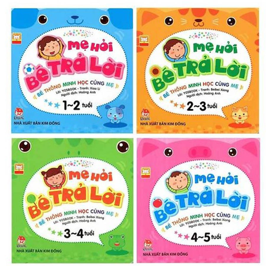 [Mã LIFEMALL995 giảm 10% đơn 99K] Sách - Mẹ Hỏi Bé Trả Lời (4-5 Tuổi)