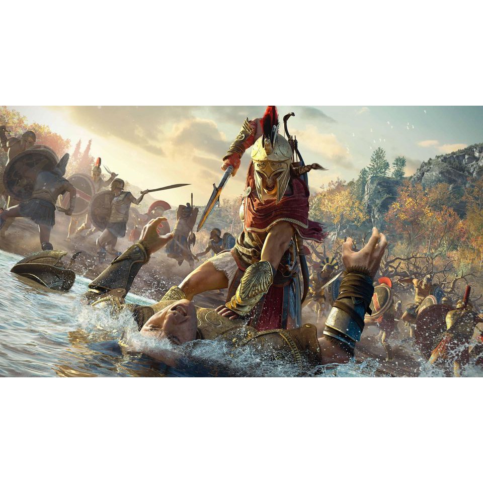 Đĩa game Ps4 assassin's creed odyssey