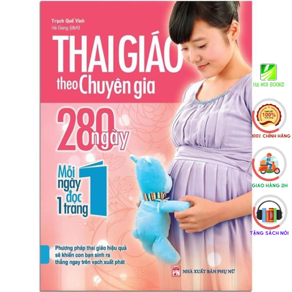 Sách - Thai giáo theo chuyên gia - 280 ngày, mỗi ngày đọc 1 trang [Minh Long]