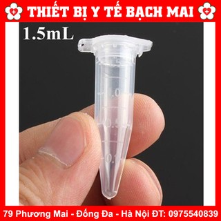 Ống Lưu Mẫu Huyết Thanh Nắp Bật  1,5ml - Ống Ly Tâm EPPEDORF [Túi 30 cái]