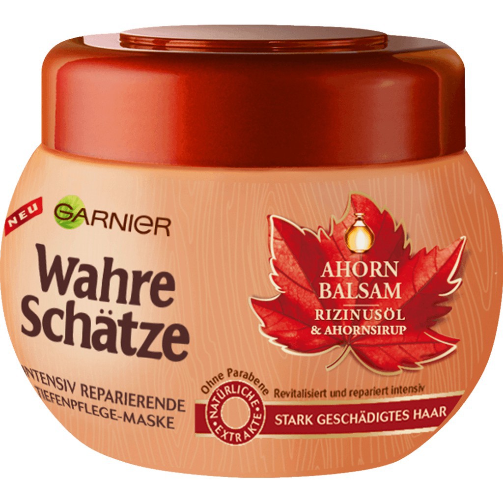 Kem ủ tóc Garnier Wahre Schatze 300ml