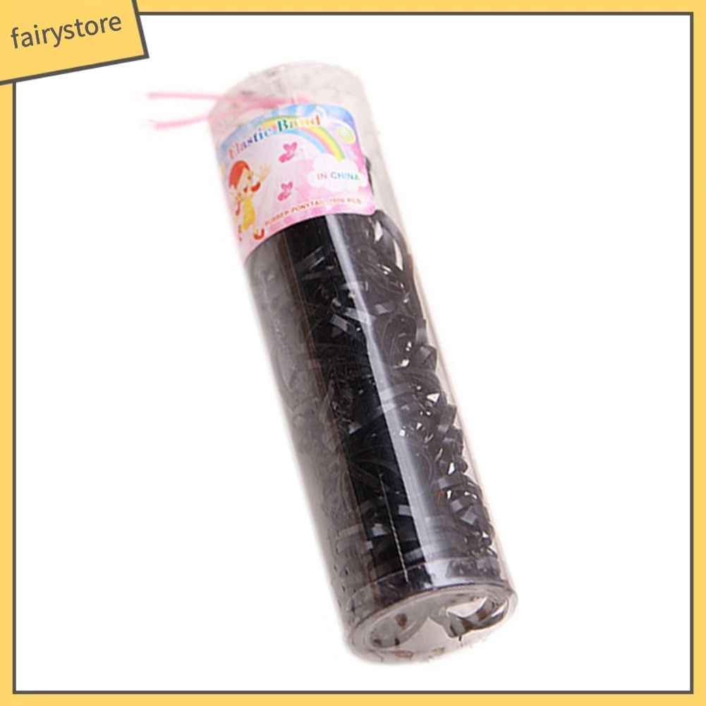 Set 220 dây chun buộc tóc nhiều màu sắc tiện dụng