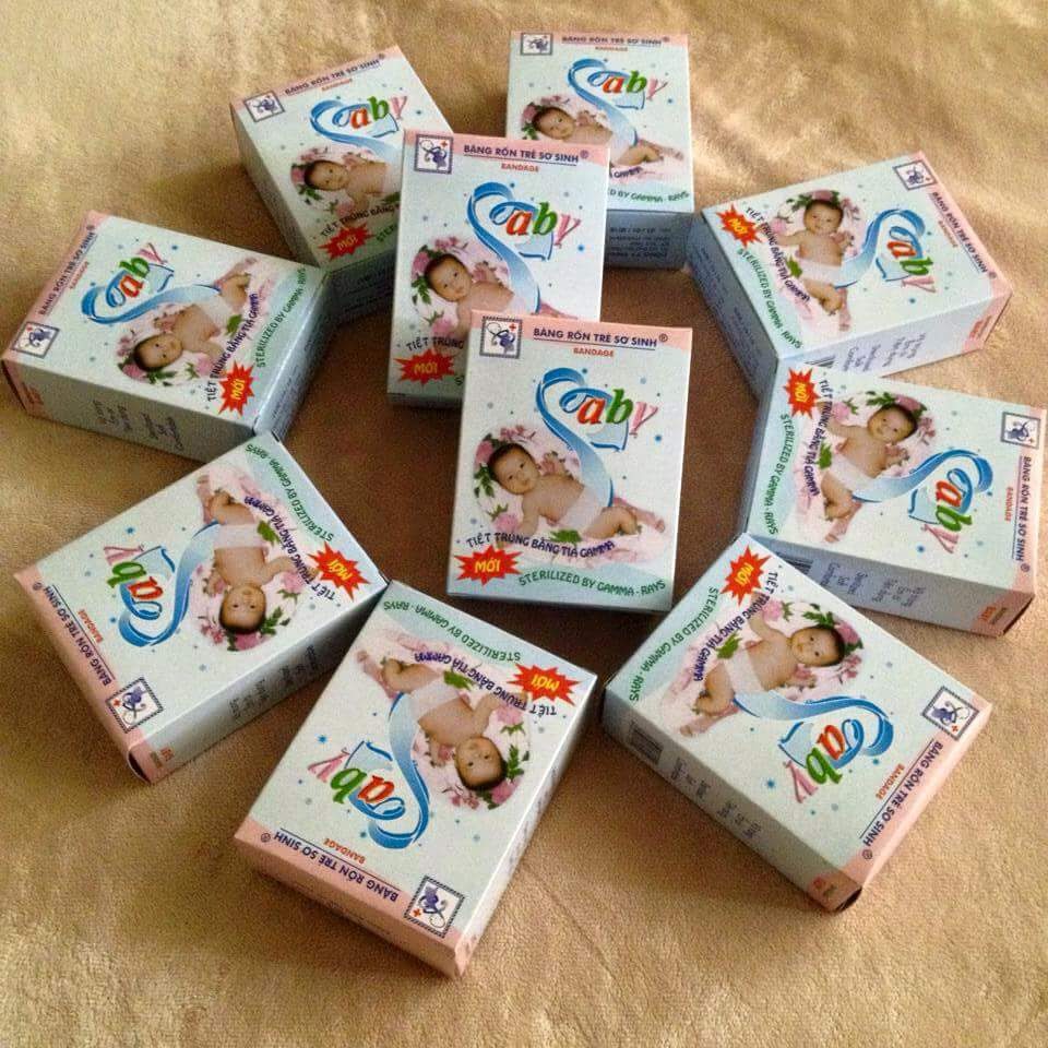 VB. Combo3 hộp (9mieng) băng rốn  < Bé Sơ Sinh >