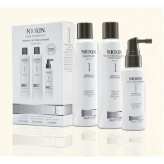 Bộ dầu gội Nioxin trialkit chống rụng tóc, hệ thống 1