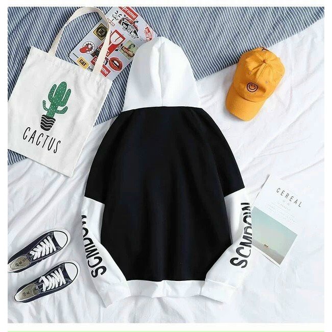 ÁO HOODIE NAM PHONG CÁCH HÀN QUỐC SỌC TAY Unisex hoodies | BigBuy360 - bigbuy360.vn