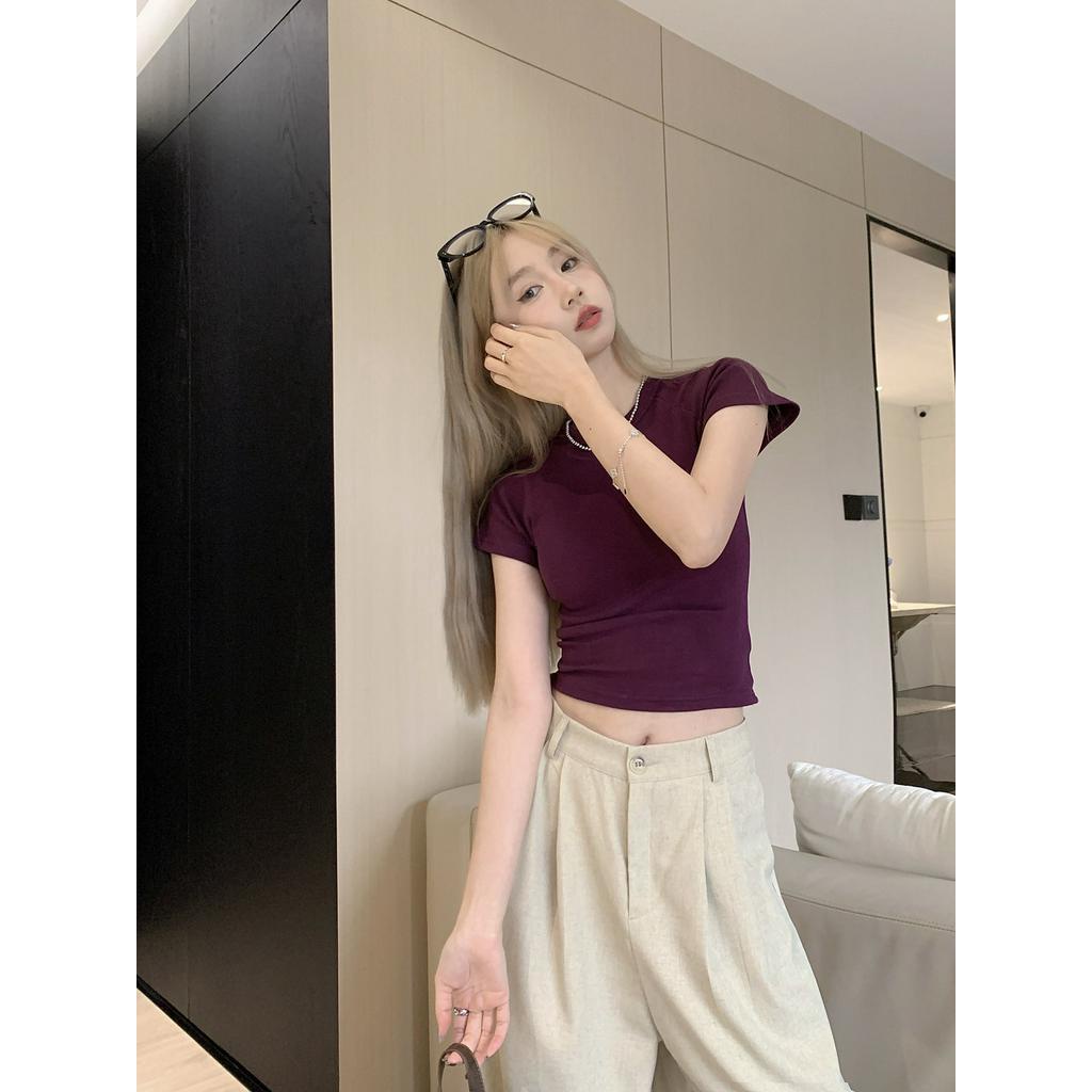 Áo Thun Ngắn Tay Dáng Rộng Thời Trang Cá Tính 63590