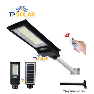 Đèn Đường Năng Lượng Mặt Trời 200W Solar Light Pin Liền Thể Chống Nước IP67 Bản Cao Cấp