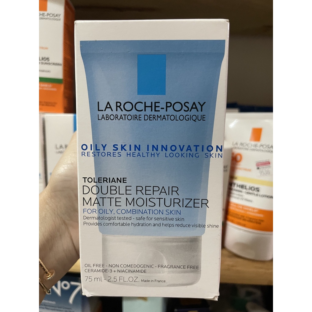 Dưỡng Ẩm Cho Da Dầu LA ROCHE-POSAY Oily Skin Innovation Toleriane Double Repair Matte Face Moisturizer - 75ml