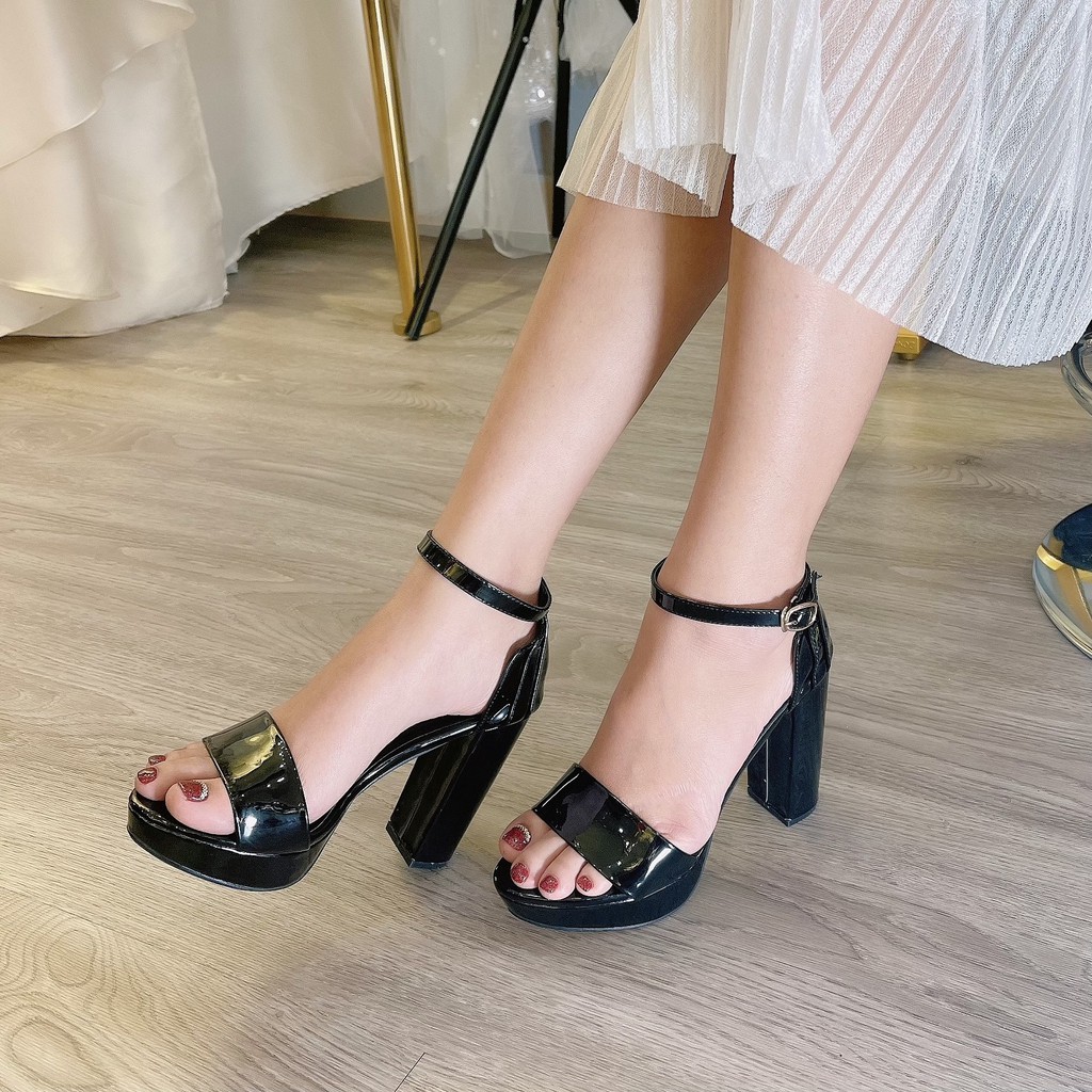 [ Freeship 99k Toàn Quốc ]  sandal đế cao 12cm hàng cao cấp tôn dáng  tôn da mã sản phẩm DG104