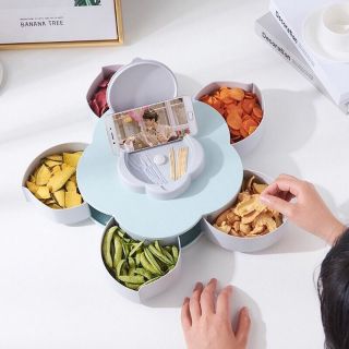 Khay mứt nở hoa xoay