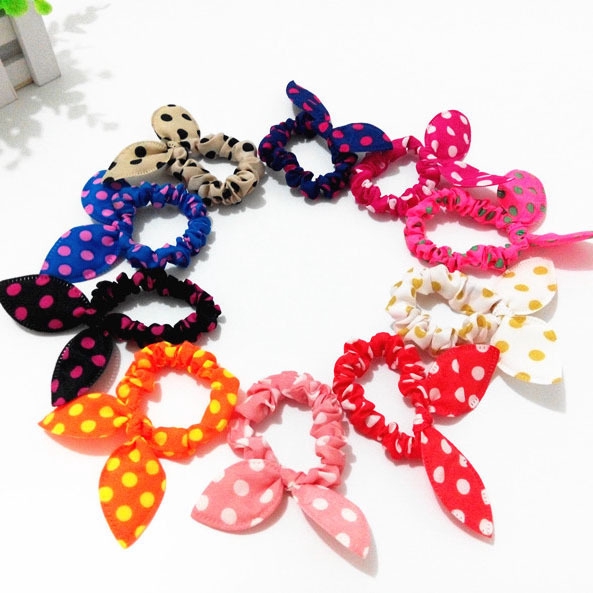 1 Dây Cột Tóc Nhiều Màu Cho Bé Gái