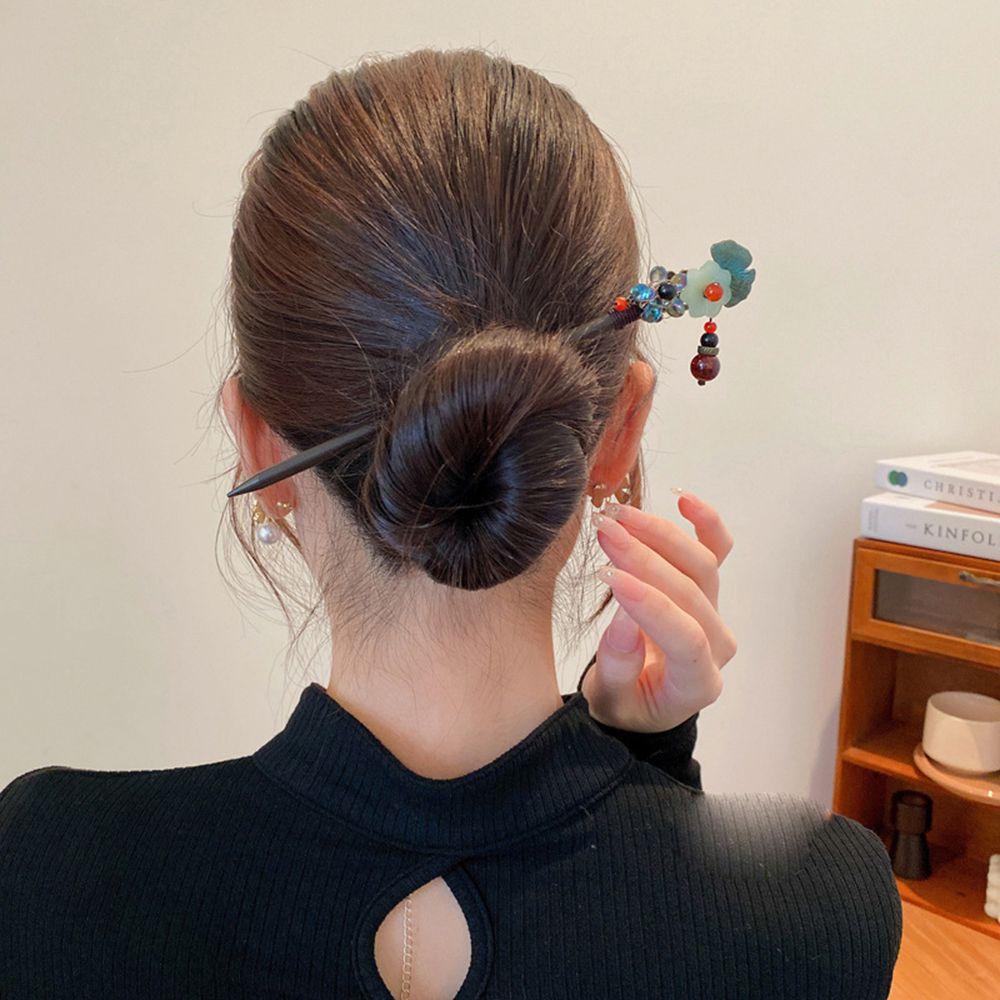 IVORY Trâm Cài Tóc Phong Cách Trung Hoa Cổ Điển Cho Nữ