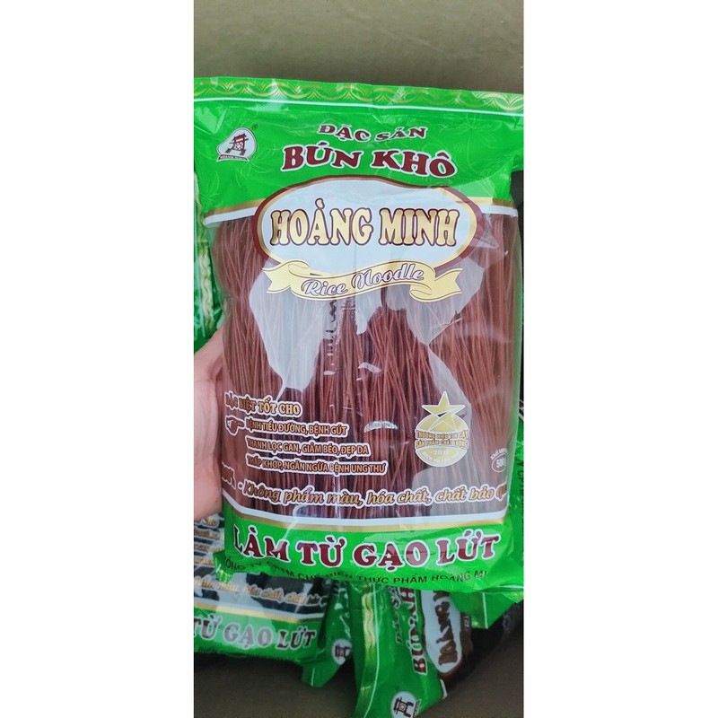 Bún gạo lứt Hoàng Minh eatclean/keto (500g)