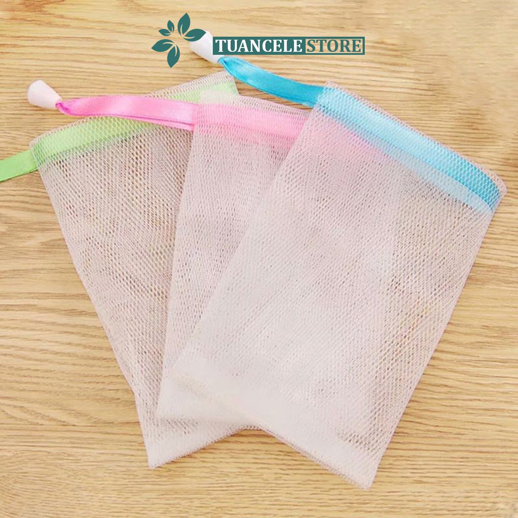 Túi Lưới Tạo Bọt Xà Bông Chuyên Dụng | BigBuy360 - bigbuy360.vn