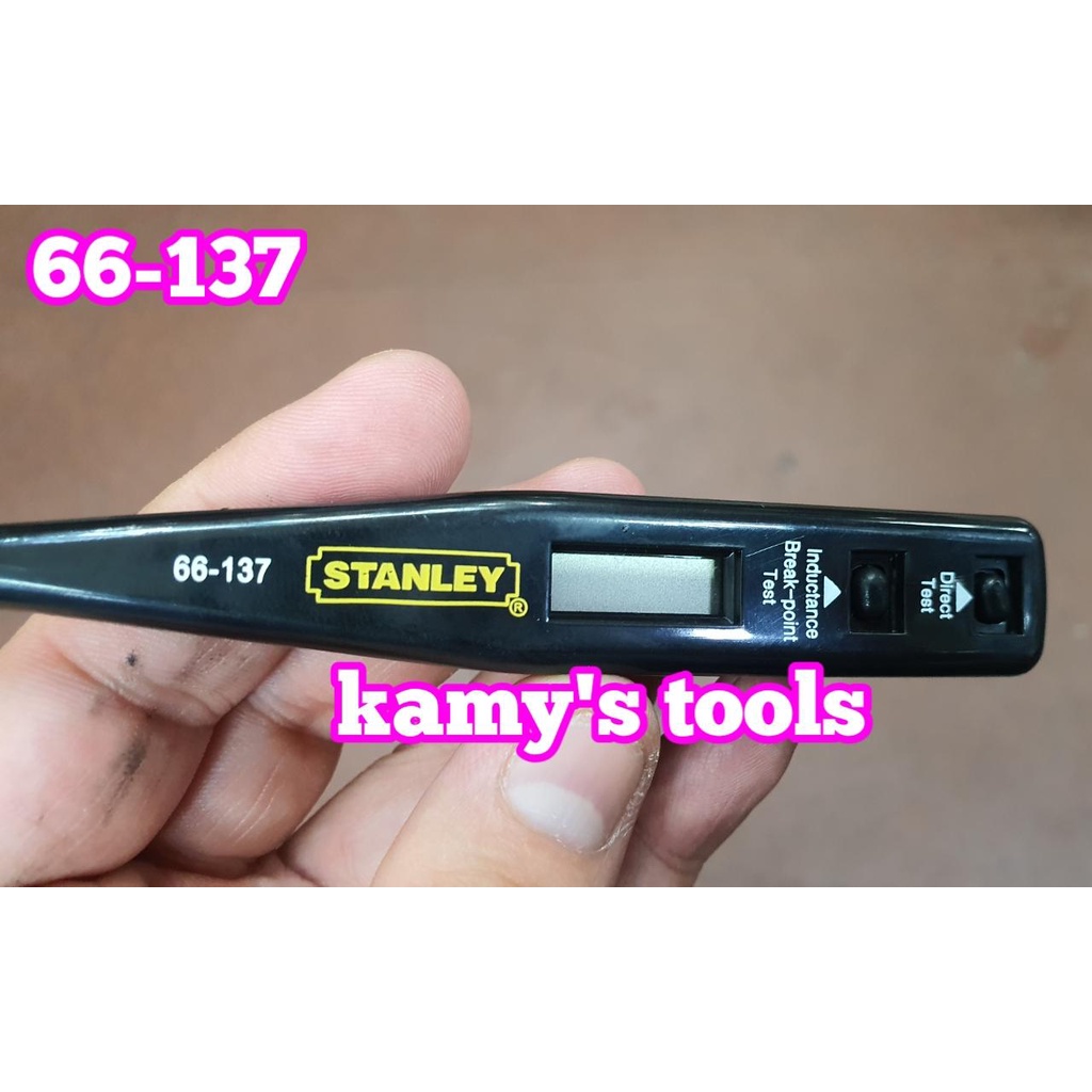 Bút thử điện điện tử Stanley model 66-137 dài 130mm