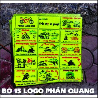 1 BẤT KỲ LOGO CÁC NHÓM PHƯỢT PHẢN QUANG ĐẸP