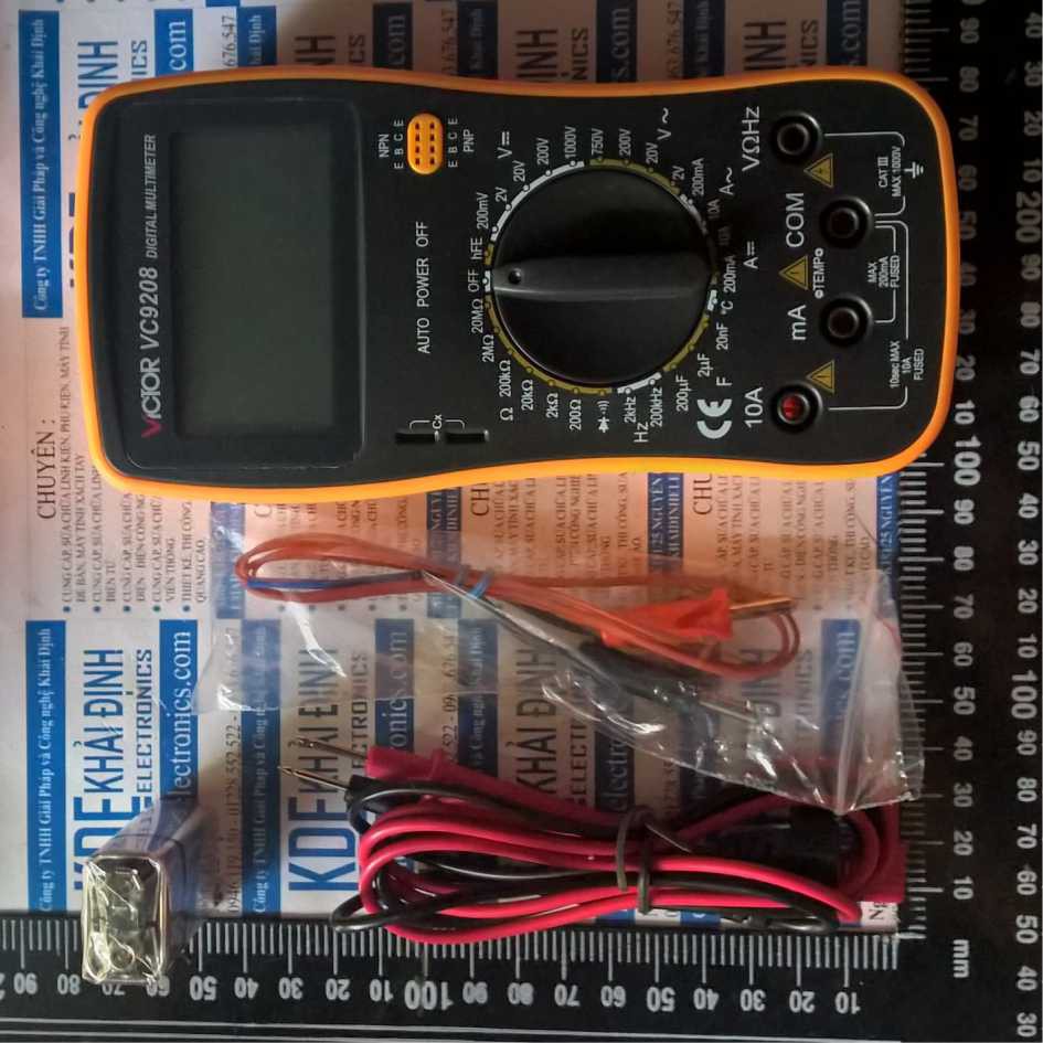 ĐỒNG HỒ VẠN NĂNG SỐ VICTOR VC9208 KDE1264