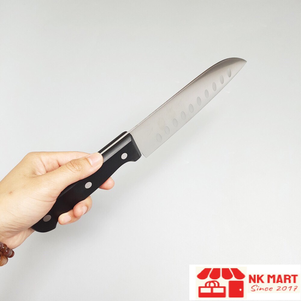 Dao Làm Bếp, Dao Thái Lock&amp;Lock Santoku 6.5 inch Thép Không Gỉ Sắc Bén CKK921