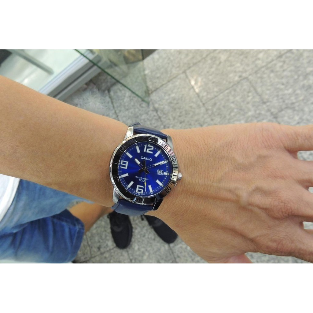 Đồng hồ nam dây da Casio MTP-VD01L-2BVUDF chính hãng | BigBuy360 - bigbuy360.vn