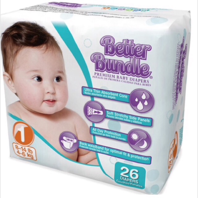 Tã dán Better Bundle size newborn 26