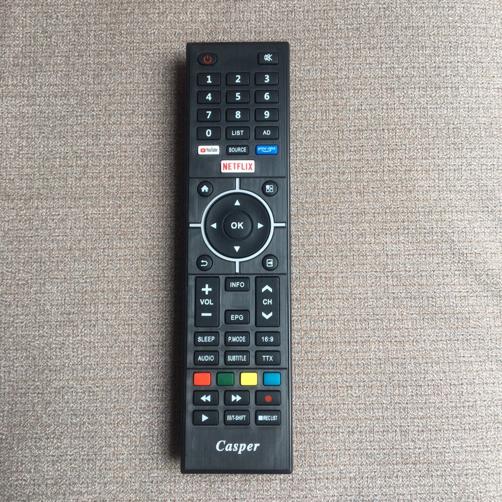 [HÀNG XỊN] Điều khiển tivi casper các dòng LCD casper có lô gô, Tặng pin chính hãng