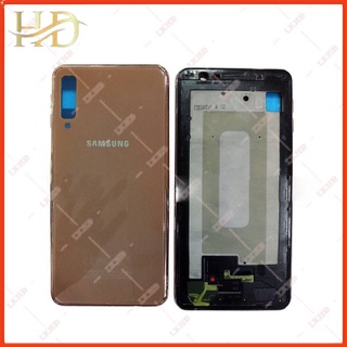 Bộ vỏ sườn + khay sim samsung a7 a750 zin hàng cao cấp