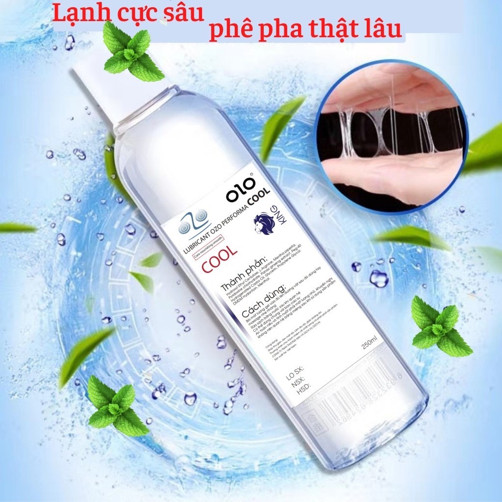 Gel bôi trơn Lubricant OZO performa cool - 250ml