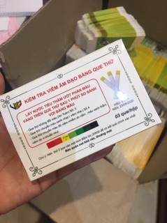 Que thử viêm nhiễm phụ khoa
