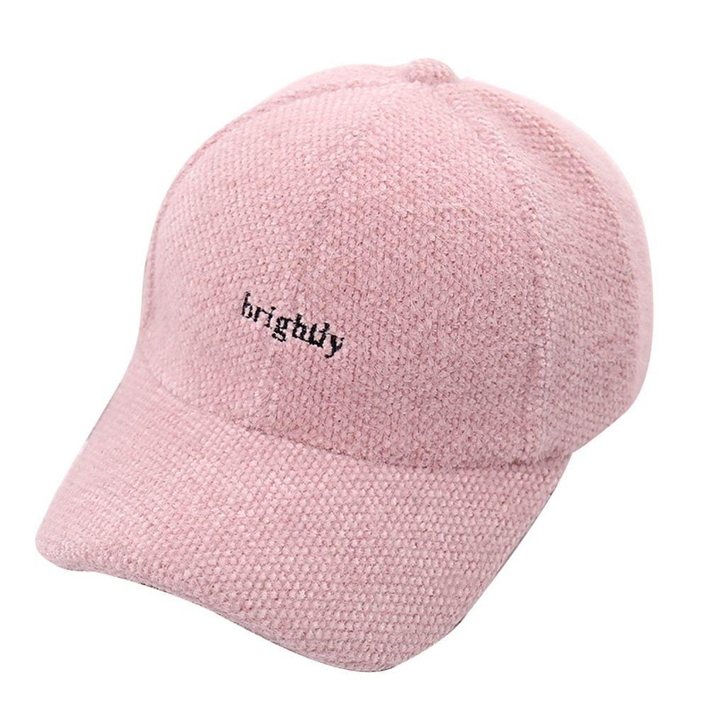 Mũ Lưỡi Trai Vải Len Lông Cừu Chống Nắng Thời Trang Thu Đông Dễ Thương Cho Nam