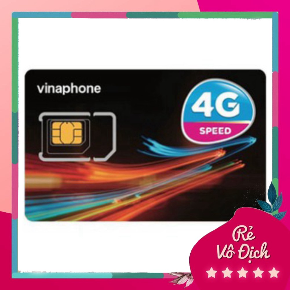 RẺ VÔ ĐỊCH [Miễn phí 1 năm] SIM 4G Vinaphone 2GB/ngày, gọi nội mạng 20p và liên mạng 50p ( VD8912T/12D60G ) 4gb/ngày :12